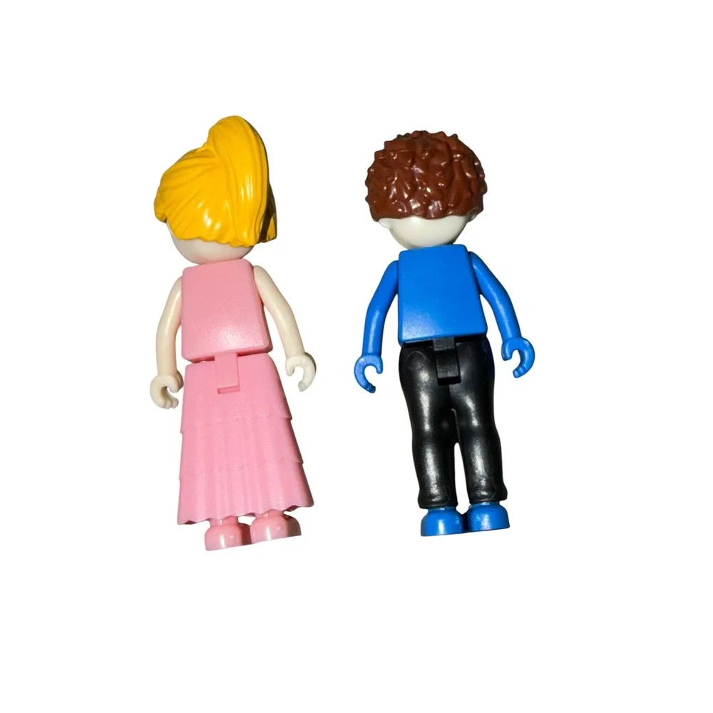 Building‎ Block Mini Figures Boy and Girl Formal Wedding Prom Figures 3